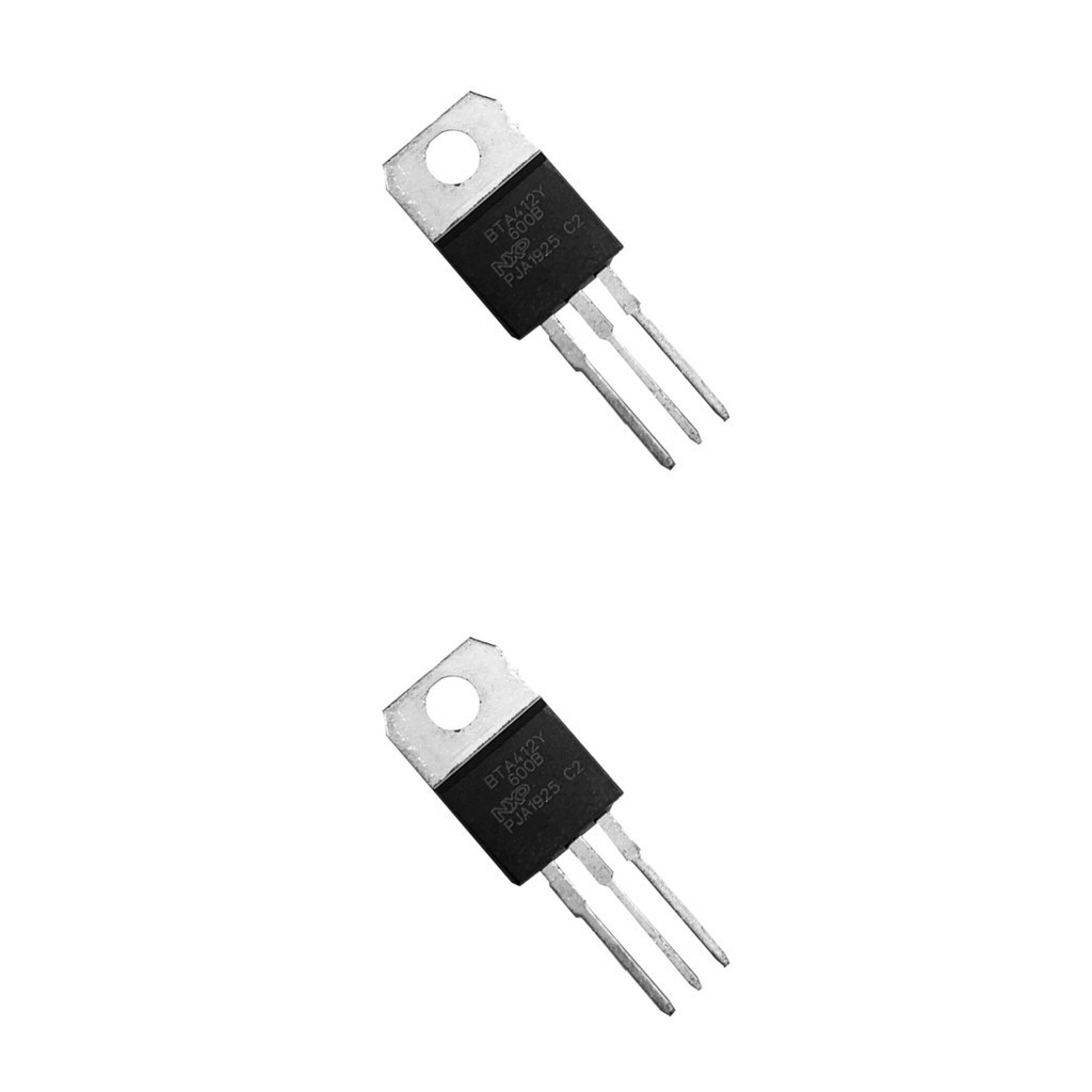 2x Transistor Bta412-600 = Bta 412-600 = Bt412 600 - To220