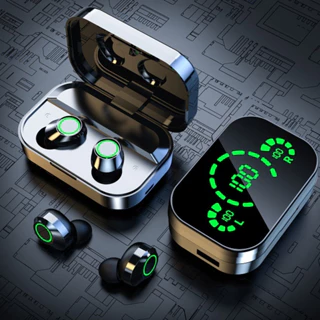 TWS Fone De Ouvido Bluetooth 5.3 Sem Fio Hifi Stereo Sports À Prova D'água Com Microfone YD03 em Oferta na Shopee