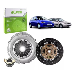 Kit Embreagem Elper Suzuki Swift 1.0l 8v 1991, 1992, 1993, 1994, 1995, 1996, 1997, 1998, 1999