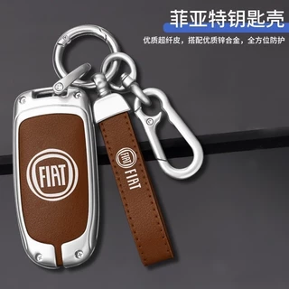 Novo Estojo De Liga De Zinco Fiat Para Carro Capa Chave De Freemont 2018 500X 500 500L Acessórios