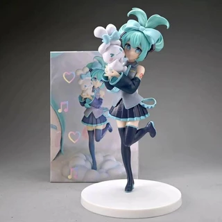 sanrio Cinnamoroll Piapro 20cm Hatsune Miku Girls Toy Anime Adult Figure Toy Anime Game PVC Action Figure Collectible Model Doll
