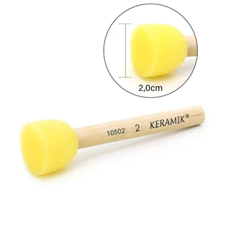 Batedor de Espuma Keramik 2cm em Oferta na Shopee
