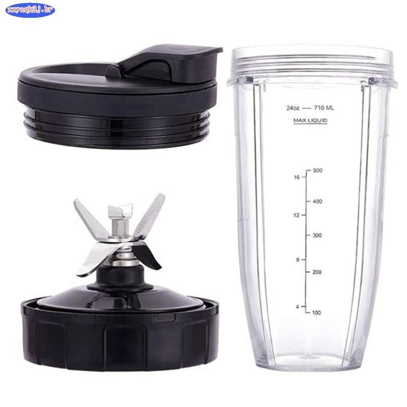 Para Peças De Reposição Do Misturador Ninja , 24Oz Cup 7 Fins Extrator Blade , Nutri Auto IQ BN801 SS101 BL480-30 BL641