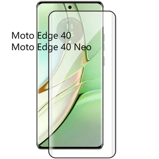 Película Vidro Temperado Curvada Para Moto Egde 40 / Egde 40Neo