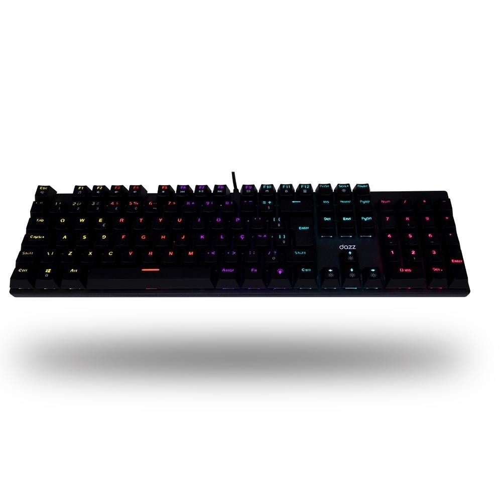 Teclado Mecanico Orion Essential Preto USB 2.0 Dazz