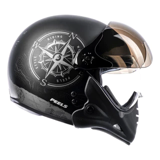 Capacetes de Motocicleta Personalizados Peels Mirage F 21 F21 North Navy com 2 Viseiras Removíveis