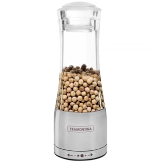 Moedor Sal ou Pimenta Tramontina Realce em Acrílico e Inox Moinho em Cerâmica em Oferta na Shopee
