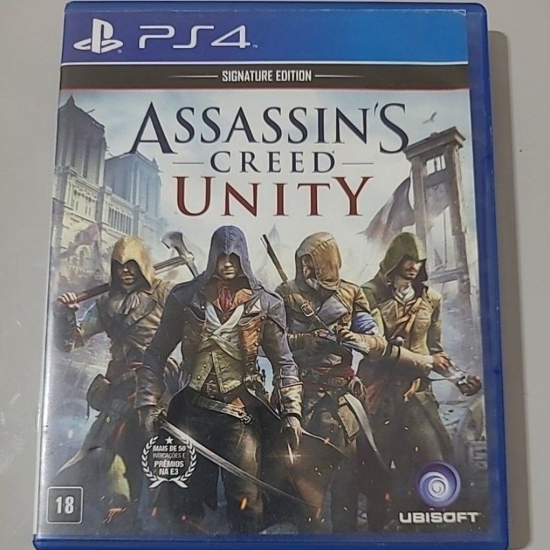 assassins creed unity ps4 (Semi-Novo) | Shopee Brasil