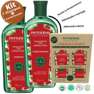 Kit Phytoervas Shampoo + Condicionador Fortalecimento 500ml