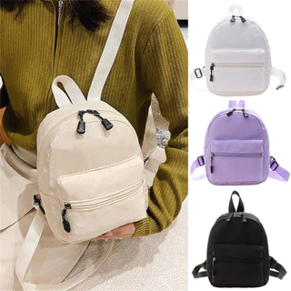 Mochila Para Estudantes Adolescentes Sólida Cor Mini Mulheres