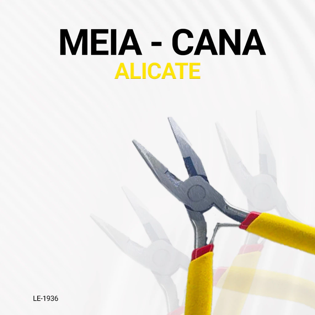 Kit Jogo de Alicates p/ Corte Eletrônico Artesanato & Bijuterias - Imagem 4