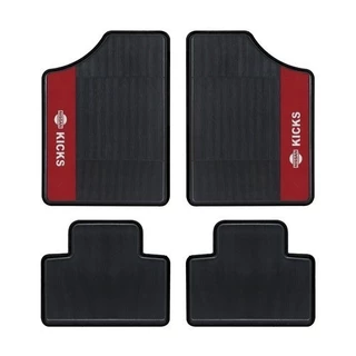 Tapete Personalizado Automotivo Nissan Kicks Lado Vermelho