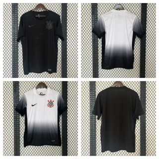 24/25 Corinthians Jersey Home Emissão De Camisa De Futebol De Longa Distância