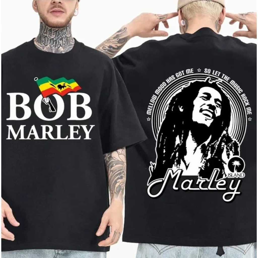 Camiseta Camisa Blusa Premium Streetwer Bob Marley Reggae | Shopee Brasil