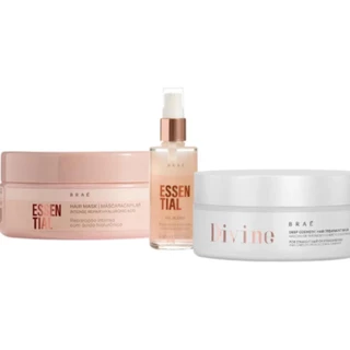 Braé Kit Mascara Divine Essential Oil Blend Trio (3 Produtos)