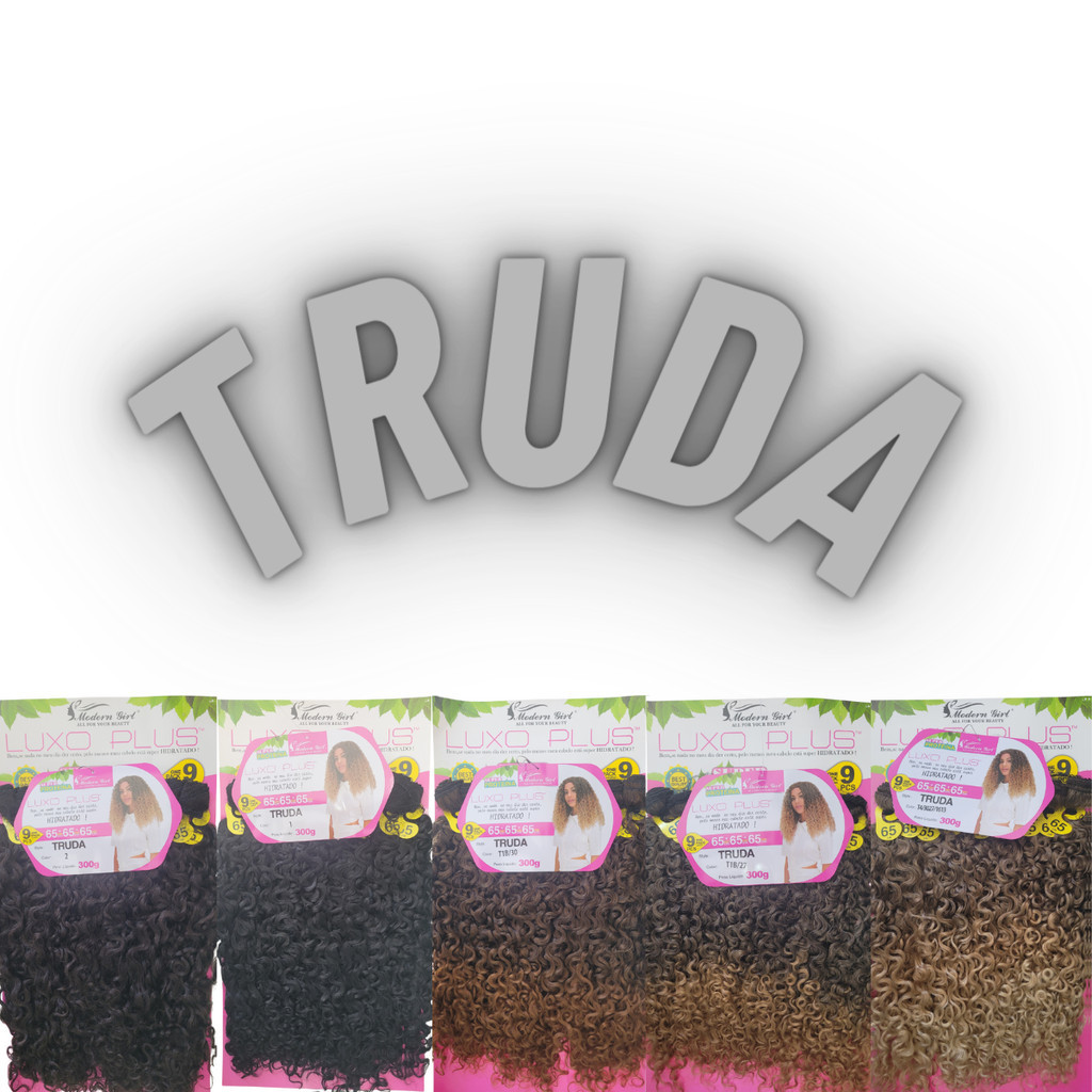 Cabelo Modern Girl TRUDA 300gr 65cm | Shopee Brasil