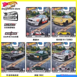 >> Hot Wheels cultura automóvel Boulevard Garden Avenue 17 Mercedes 190E Dodge Audi S4 Porsche 911