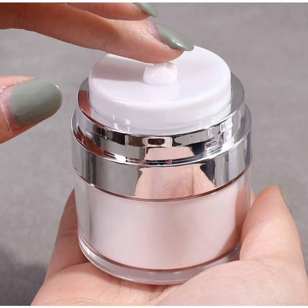 Frasco de Creme Gel Desodorante Pump Acrílico à Vácuo Pressão