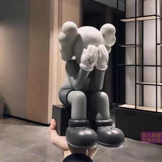Mand kaws bonecos da cidade de Harbour à mão, decoração de bonecas modelo, moda tendência OriginalFake