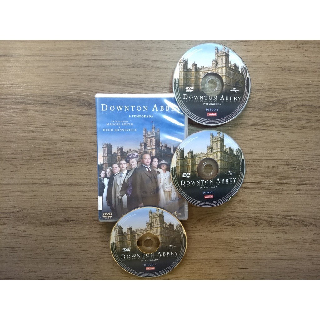 BOX DVD DOWNTON ABBEY - PRIMEIRA TEMPORADA - ORIGINAL | Shopee Brasil