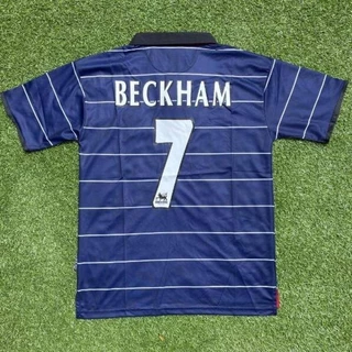 999/00 Manchester United 2a Futebol Retro Camisa Esportiva S-2XL
