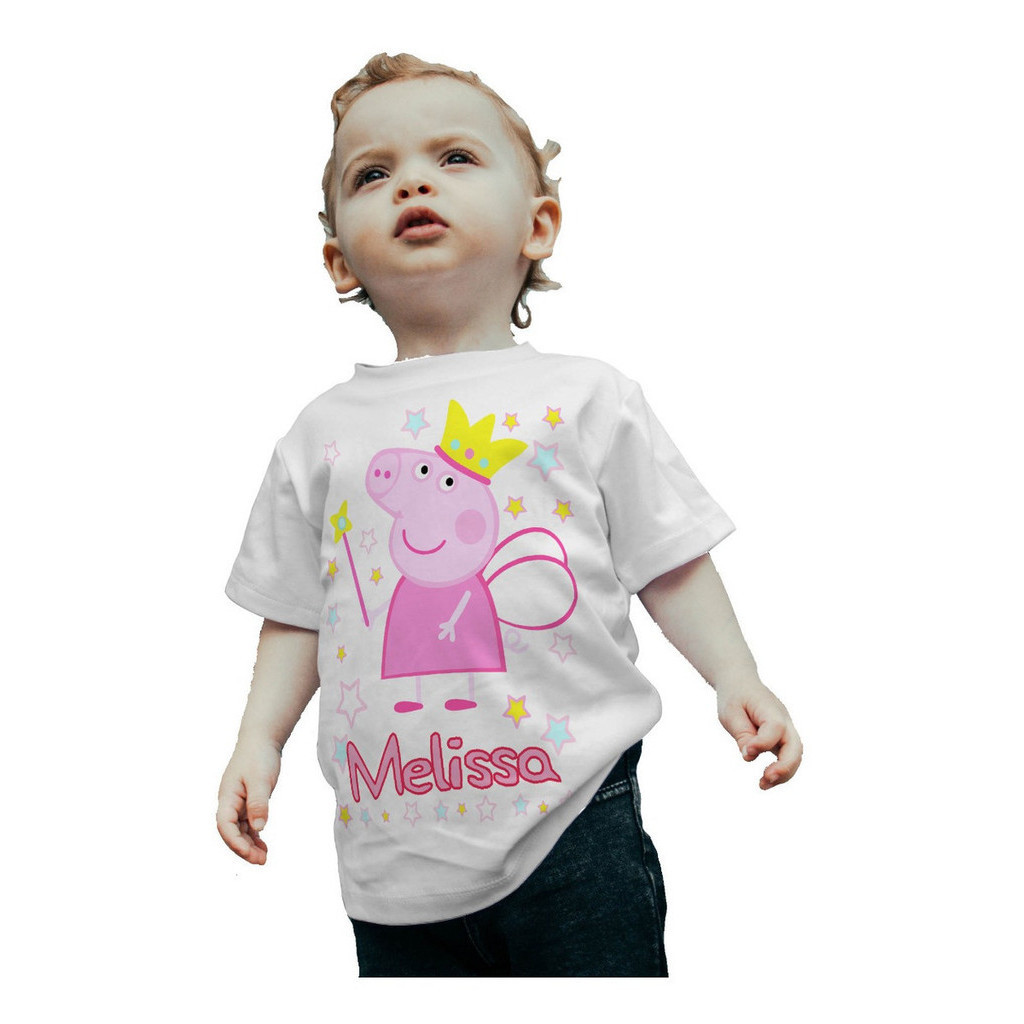 Camiseta personalizada lightweght Peppa Pig