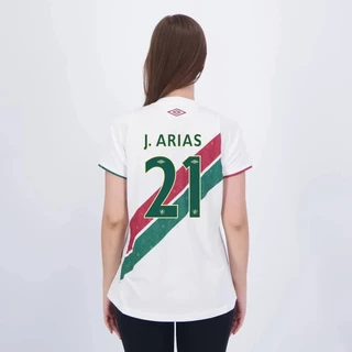 Camisa Umbro Fluminense II 2024 Feminina 21 J. Arias