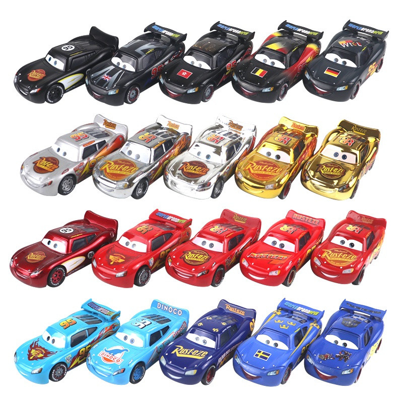 Pixar Carro 2 Relâmpago McQueen Modelo De Brinquedo 1 : 55 Brinquedos ...