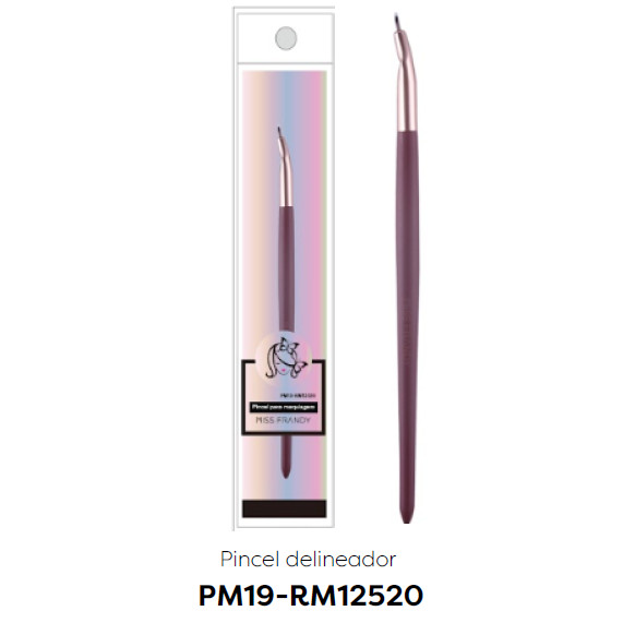 PM19-RM12520 PINCEL CHANFRADO PARA DELINEADOR LINHA MARSALA