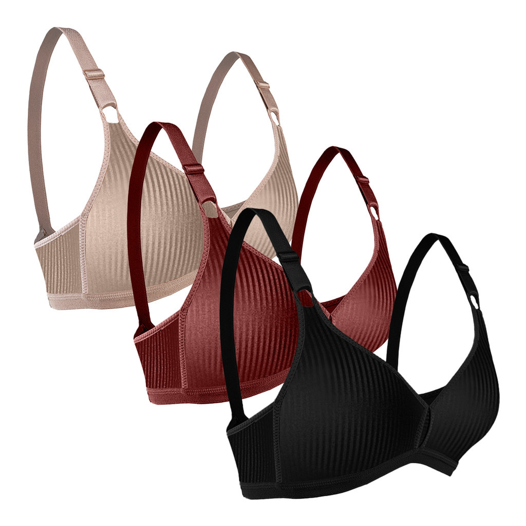 Kit com 3 Sutiãs Olimpo Bourbon Adulto Feminino DeMillus