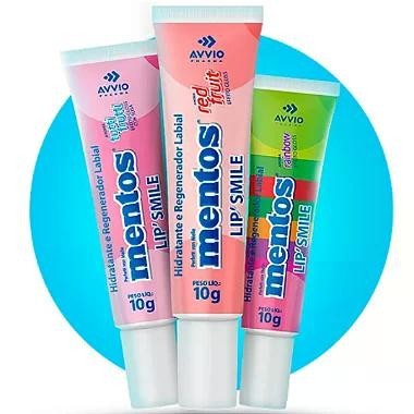minion 　tint 2本セット+lip boost mint Kit 3 Hidratante Labial Mentos Lip Smile Tutti Frutti + Lip Smile