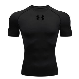 Ginásio Camiseta De Corrida Esportiva Compressão De Corda Preta De Batalha Masculina Respirável De Secagem Rápida Roupa De Verão