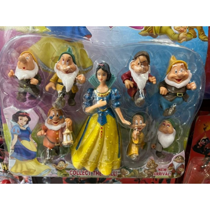 Branca De Neve E Os Sete Anões Bonecos Brinquedos | Shopee Brasil