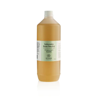 Base Neutra para Sabonete Íntimo Natural Vegano Sem Perfume 1 litro Ameize Cosmética Natural