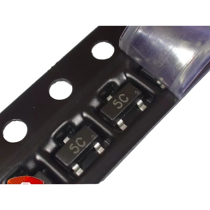 BC807 transistor PNP BC807−40W SMD SOT23 5C 20 unidades | Shopee Brasil