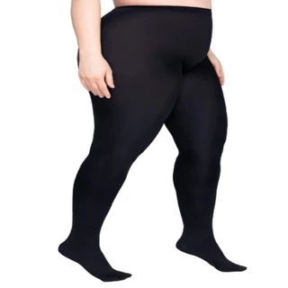 Meia Calça Plus Size feminino fio 80 COM PE Inverno GROSSO (VESTE ATE 48)