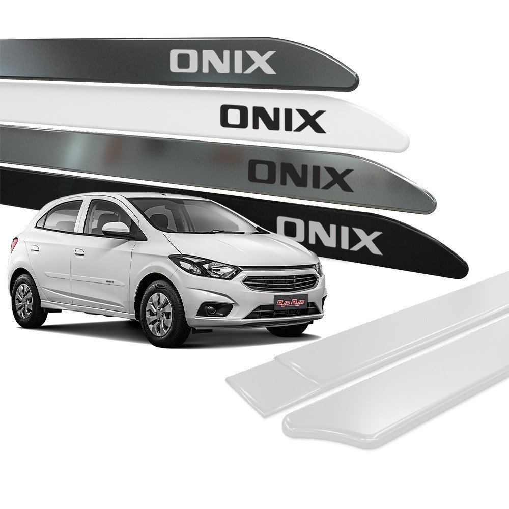 Friso Lateral Onix Hatch 20212 a 2024 Plus Sedan 2020 a 2024 Ponta ...