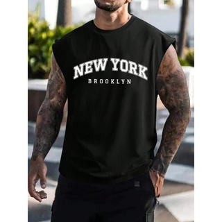 camiseta regata oversized grande streetwear new york