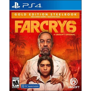 Far Cry 6 Gold Edition Steelbook PS4 Midia Fisica