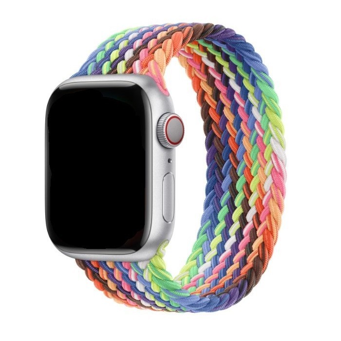 Pulseira Braided Solo Para Watch 38/40/41mm Pride 2024 - PP