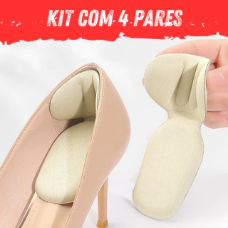 Kit Protetor De Calcanhar Conforto Tênis E Sapatos Adesivo