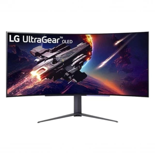 Monitor Gamer LG UltraGear OLED Curvo Tela OLED de 45" 21:9 WQHD 3440x1440 240Hz 0,03ms GtG DisplayPort NVIDIA G-SYNC HDR10 45GR95QE-B