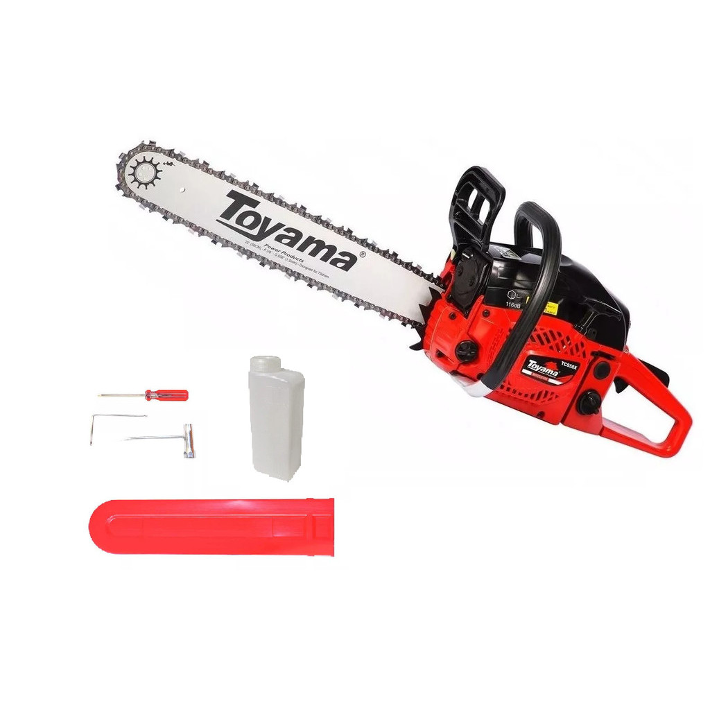Motosserra a gasolina tcs58x toyama sabre 20pol ponta rolante