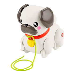 Brinquendo Filhote Pug Passeia Comigo HTW94 - Mattel
