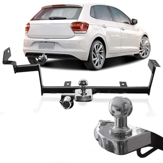 Engate Volkswagen Polo 2017 a 2025 Reforcel Reboque Rabicho Protetor 500KG