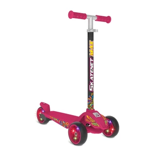 Patinete Skatenet Max Led Ajustável Pink - Bandeirante