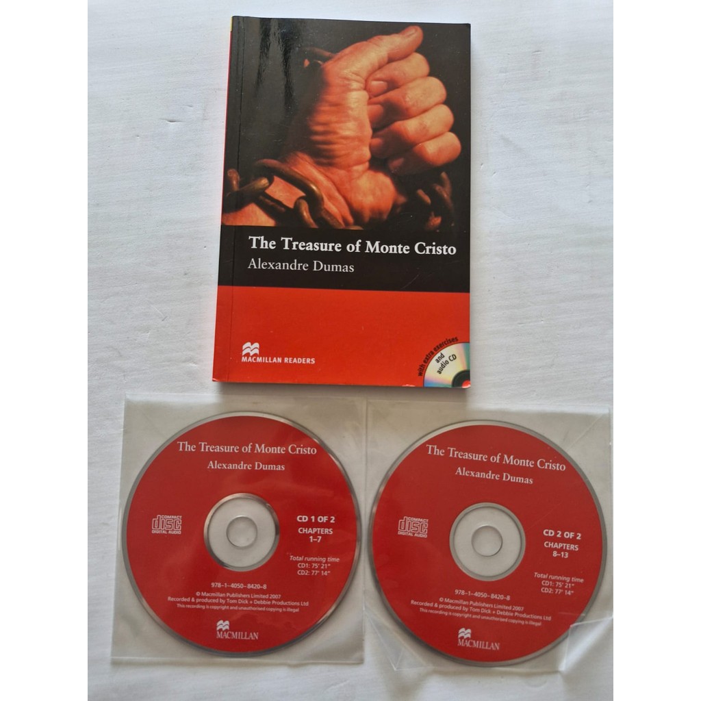 LIVRO, MACMILLAN READERS, 4 PRE INTERMEDIATE, THE TREASURE OF MONTE ...
