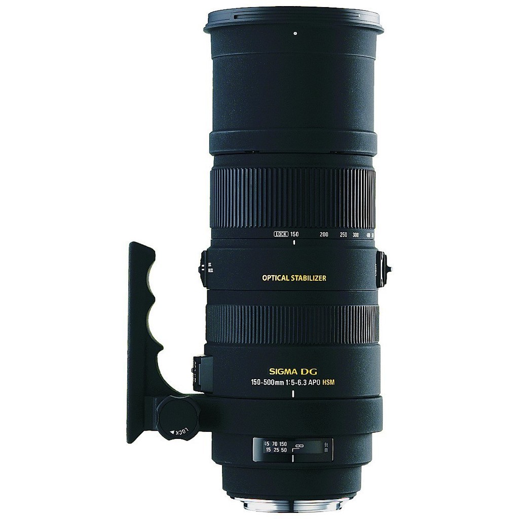 ジャンク SIGMA 150-500mm f5-6.3 DG OS HSM Lente Zoom Super Telefoto Sigma SIGMA APO 150-500mm F5-6.3 DG OS