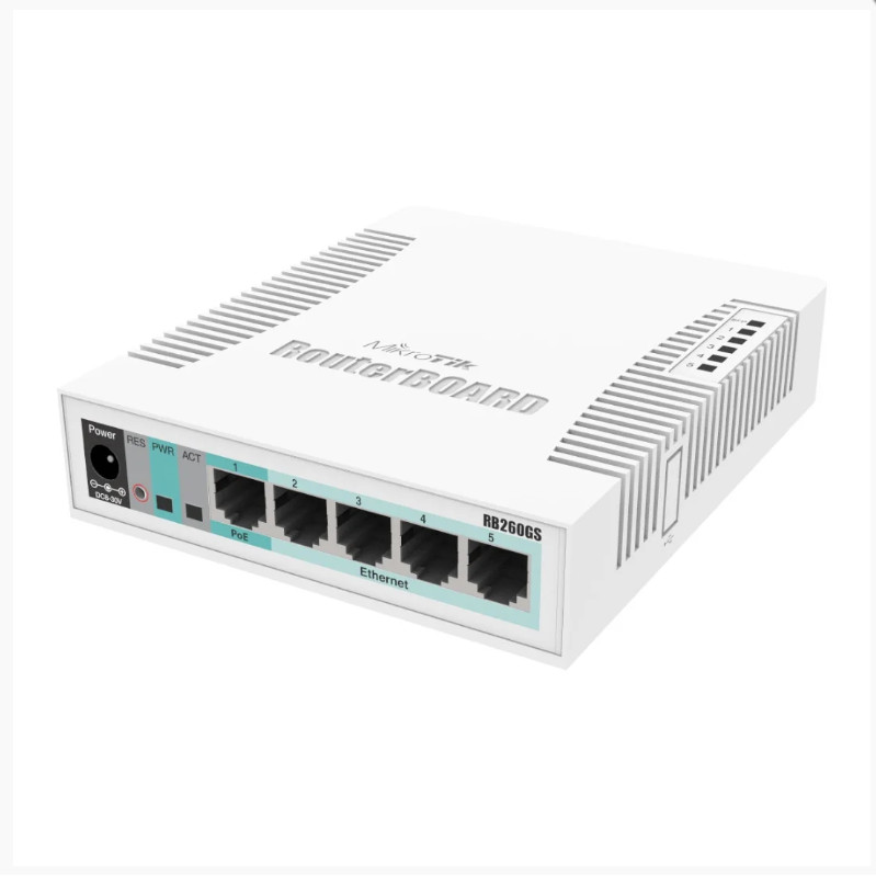 Routerboard Mikrotik Rb260gs (Css106-5G-1S) | Shopee Brasil