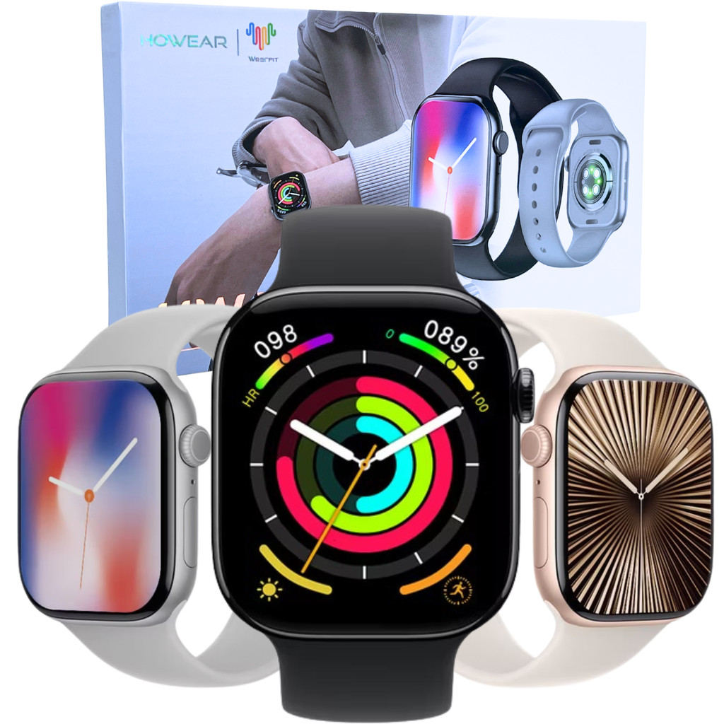 Smartwatch HW X PRO Bluetooth IP67 Tela HD Touch Comando de Voz ...